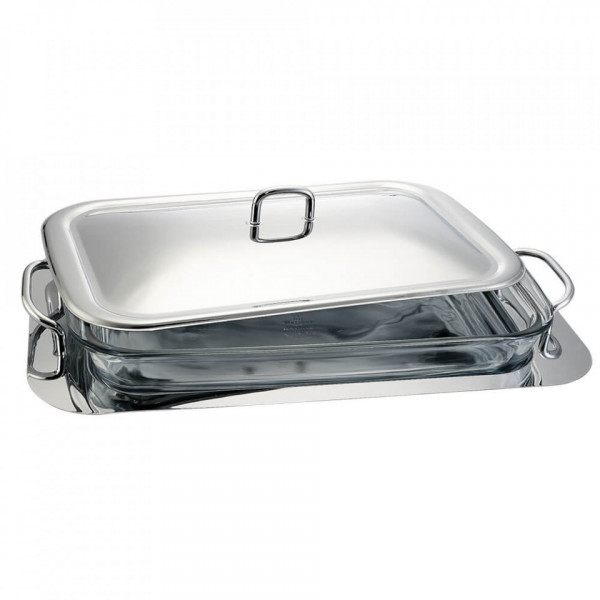 Vas de incalzit 2 in 1 (Food Warmer) 3L Black Silver Collection Berlinger Haus 260 1386