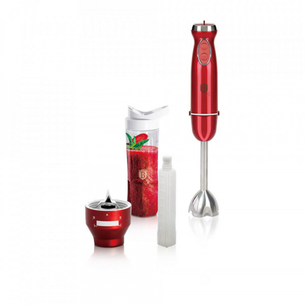 Blender de mana 3 in 1 Burgundy Metallic Collection Berlinger Haus BH 9022