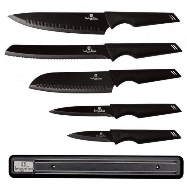 Set cutite (6 piese) Black Silver Collection BerlingerHaus 260 2699