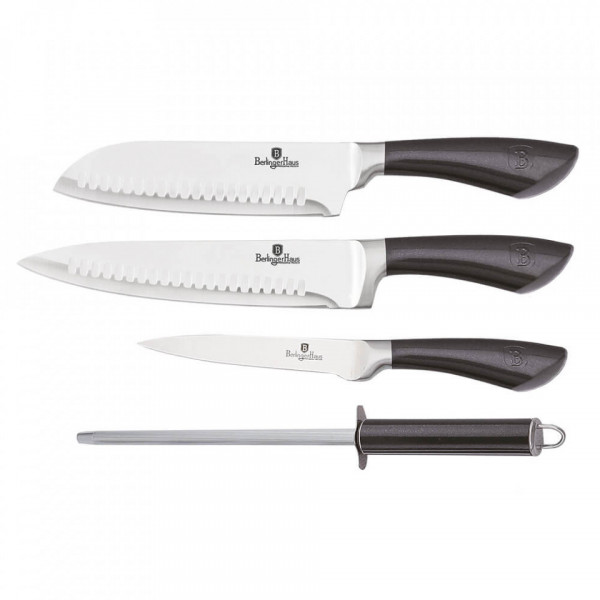 Set cutite (4 piese) Metallic Line Carbon Pro Edition BerlingerHaus 260 2497