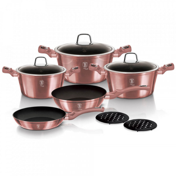 Set oale si tigai rose (10 piese) BerlingerHaus 260 6043