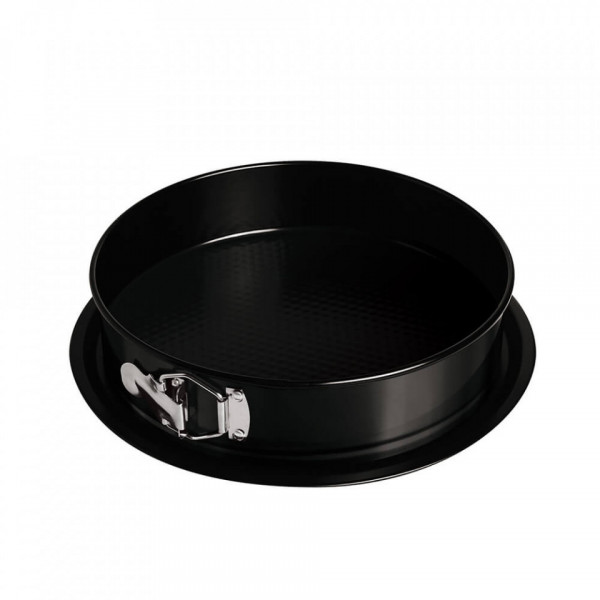 Tava pentru cuptor rotunda cu pereti detasabili Black Silver Collection BerlingerHaus 260 6623