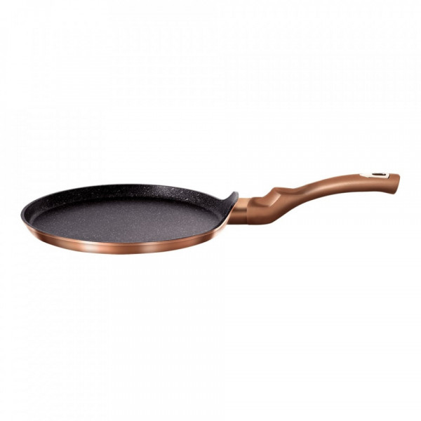 Tigaie de clatite 25 cm Rose Gold (Cupru) Metalic Line Berlinger Haus 260 1523N