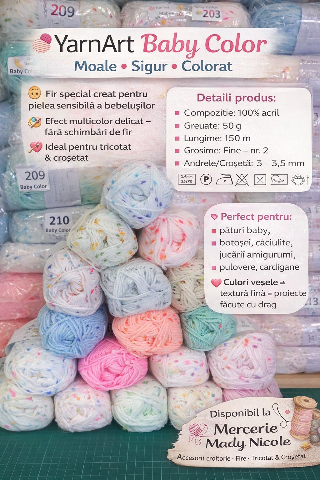 YarnArt Baby Color