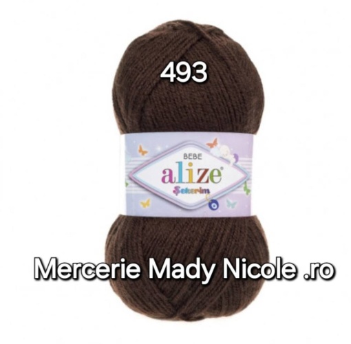 Alize Sekerim Bebe Cod 493 Maro Pachet 5 bobine Pret 40 lei