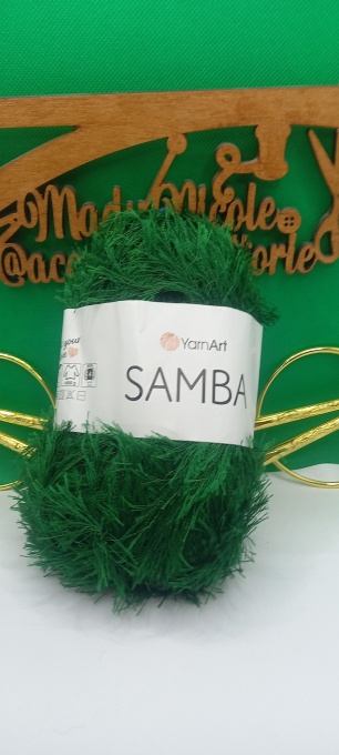 Samba Yarn Art Fir efect tip blanita, Cod 200 Verde