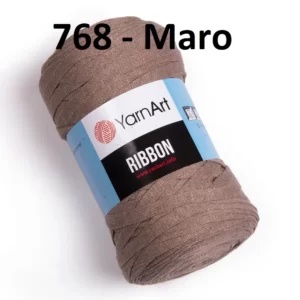 Yarn Art Ribbon Fir tip panglică Cod 768 Maro