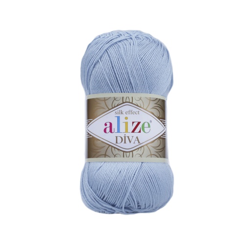 Alize Diva Silky Efect Cod 350 Bleu