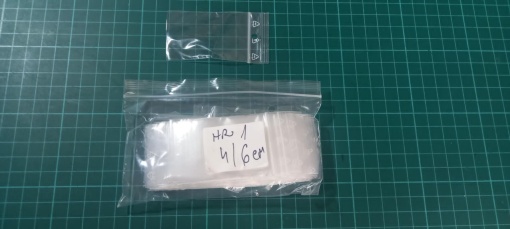 Pungi Ziplock P1 4x6 cm Set 100 bucati