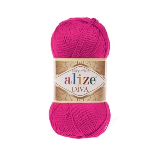 Alize Diva Silky Efect Cod 149 Fucsia