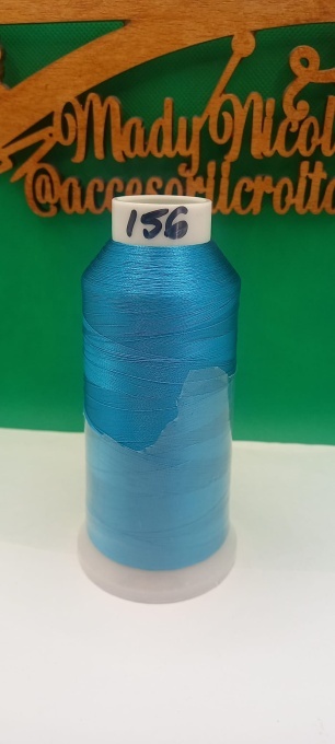 Ata brodat Cod 156 Albastru