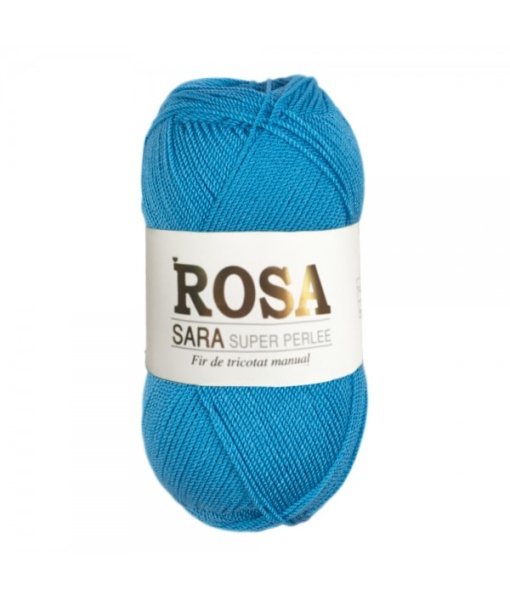 Rosa Sara Super Perle Cod 45 Bleu Pachet 5 bobine