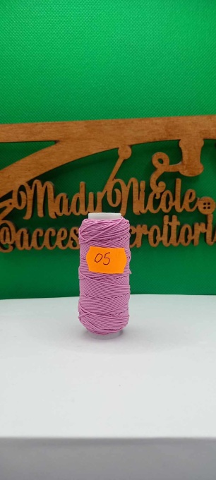 Ata elastica papiota 25 m 05 Roz