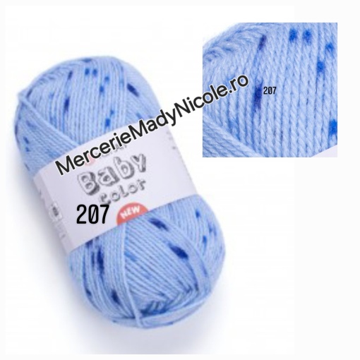 YarnArt Baby Color Cod 207 150m/50gr Pachet 5 bobine