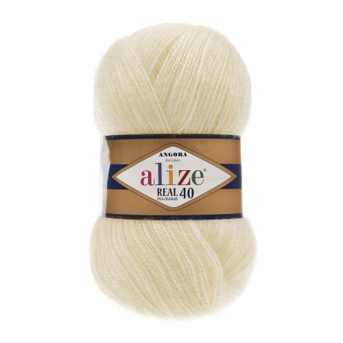 Alize Angora Real 40 Cod 01 Crem