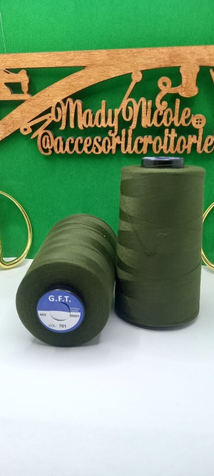 Ata cusut si surfilat Cod 701 Kaki