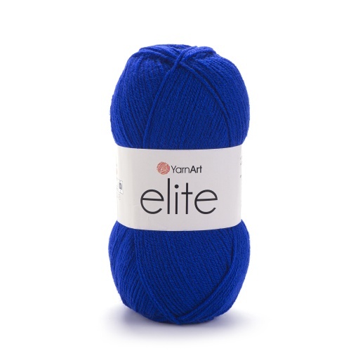 YarnArt Elite Cod 64 Albastru Pachet 5 bobine Pret 40 lei
