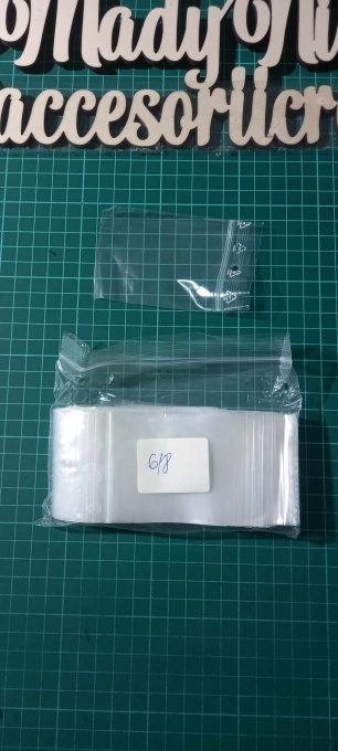 Pungi Ziplock P3 6x8 cm Set 100 bucati
