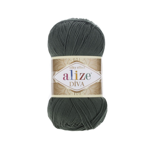 Alize Diva Silky Efect Cod 131 Verde Pin