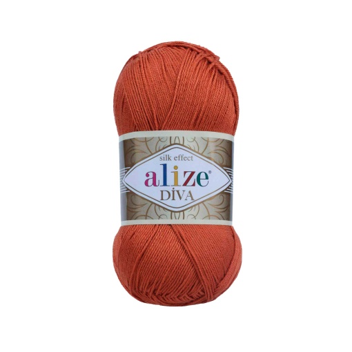 Alize Diva Silky Efect Cod 36 Caramiziu