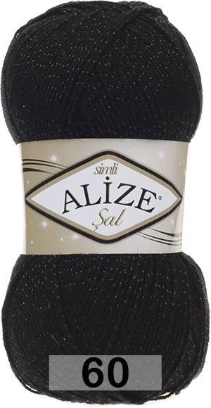 Alize Sal Sim Cod 60 Negru