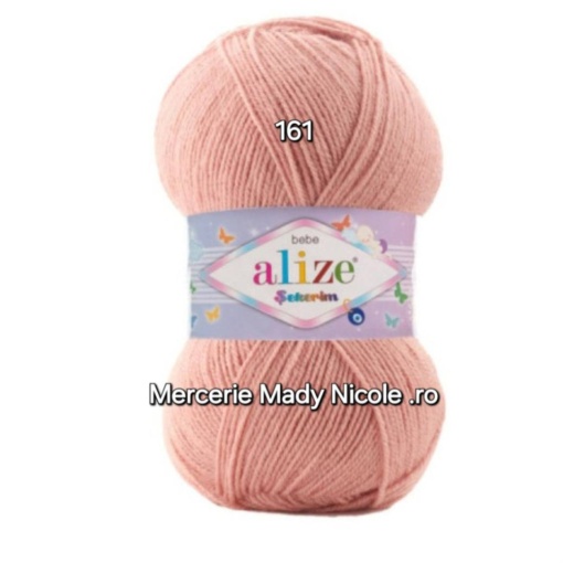 Alize Sekerim Bebe Cod 161 Somon Pachet 5 bobine Pret 40 lei