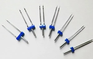 Ac dublu,butuc pilit 2 mm masina cusut casnica pentru materiale elastice - Img 4