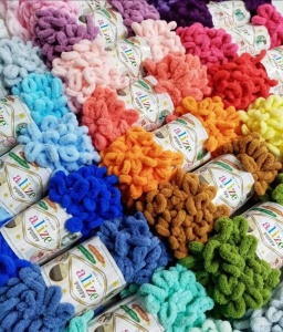 Alize Puffy Pachet 5 bobine Bobina 100gr/9metri Turqoise Cod 490 - Img 3