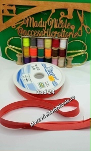 Banda bie bumbac latime 20 mm Cod 24 Cupon 5 metri
