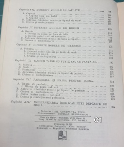 Carte veche Croitorie Model C1 - Img 5