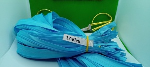 Fermoar ascuns 60 cm 17 Bleu