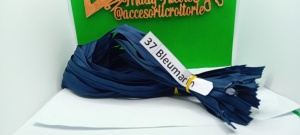 Fermoar ascuns 60 cm 37 Bleumarin