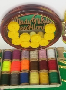 Nasturi Plastic 20 mm Set 10 bucati C17 Galben 2 - Img 2