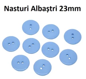 Nasturi Plastic 23 mm Set 10 bucati C8 Bleu - Img 1