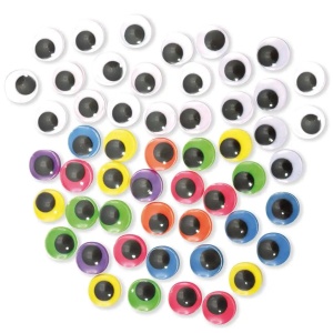 Ochi mobili amigurumi 12 mm Mix Culori Set 20 bucati D2 - Img 2