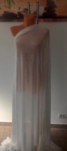 Paiete pe tulle elastic Albe Cupon 4 m - Img 2