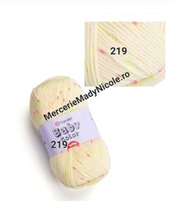 YarnArt Baby Color 150m/50gr Pachet 5 bobine Cod 219