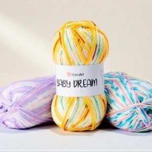 YarnArt Baby Dream Pret 13 lei Bobina ,DOAR la Pachet 5 bobine Cod 5242 - Img 5