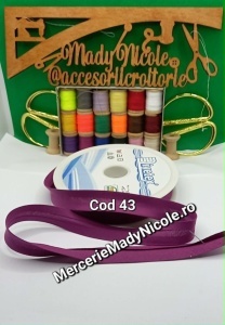 Banda bie bumbac latime 20 mm Cod 43 Cupon 5 metri