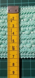 Banda Decorativa Elastica Verde Latime 7 cm Model 28 Rola 7 m - Img 2