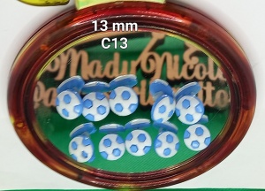 Nasturi Plastic Minge Fotbal Set 10 bucati C13 - Img 1