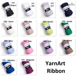 Yarn Art Ribbon Fir tip panglică Cod 753 Bej - Img 4
