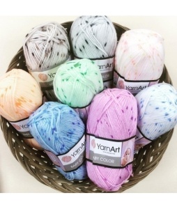YarnArt Baby Color 150m/50gr Pachet 5 bobine Cod 219 - Img 4