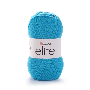 YarnArt Elite Pret 9 lei Bobina ,DOAR la Pachet 5 bobine Cod 45 Bleu