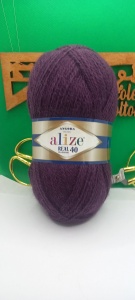 Alize Angora Real 40 Cod 111 Mov Pruna - Img 2