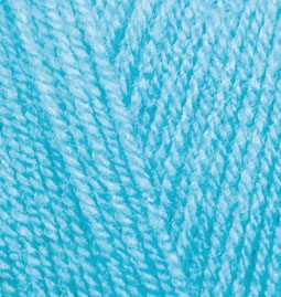 Alize Sekerim Bebe Cod 287 Bleu Pachet 5 bobine Pret 40 lei - Img 2