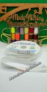 Banda bie bumbac latime 20 mm Cod 02 Cupon 5 metri