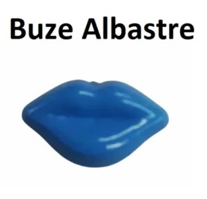 Buze pentru jucarii crosetate Culoare Albastre Set 5 bucati - Img 3