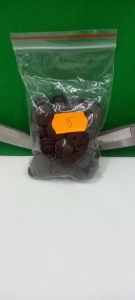 Capse plastic 12,4 mm Negre Punga 30 seturi - Img 1