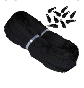 Cheite fermoar Tip 3 Negre 100 buc